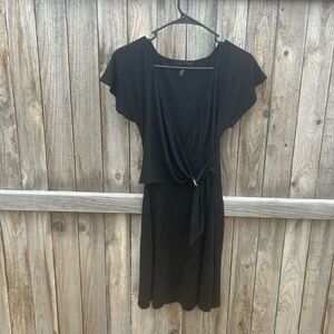 Vintage BCBG Maxazria dress short sleeve knee length size xs